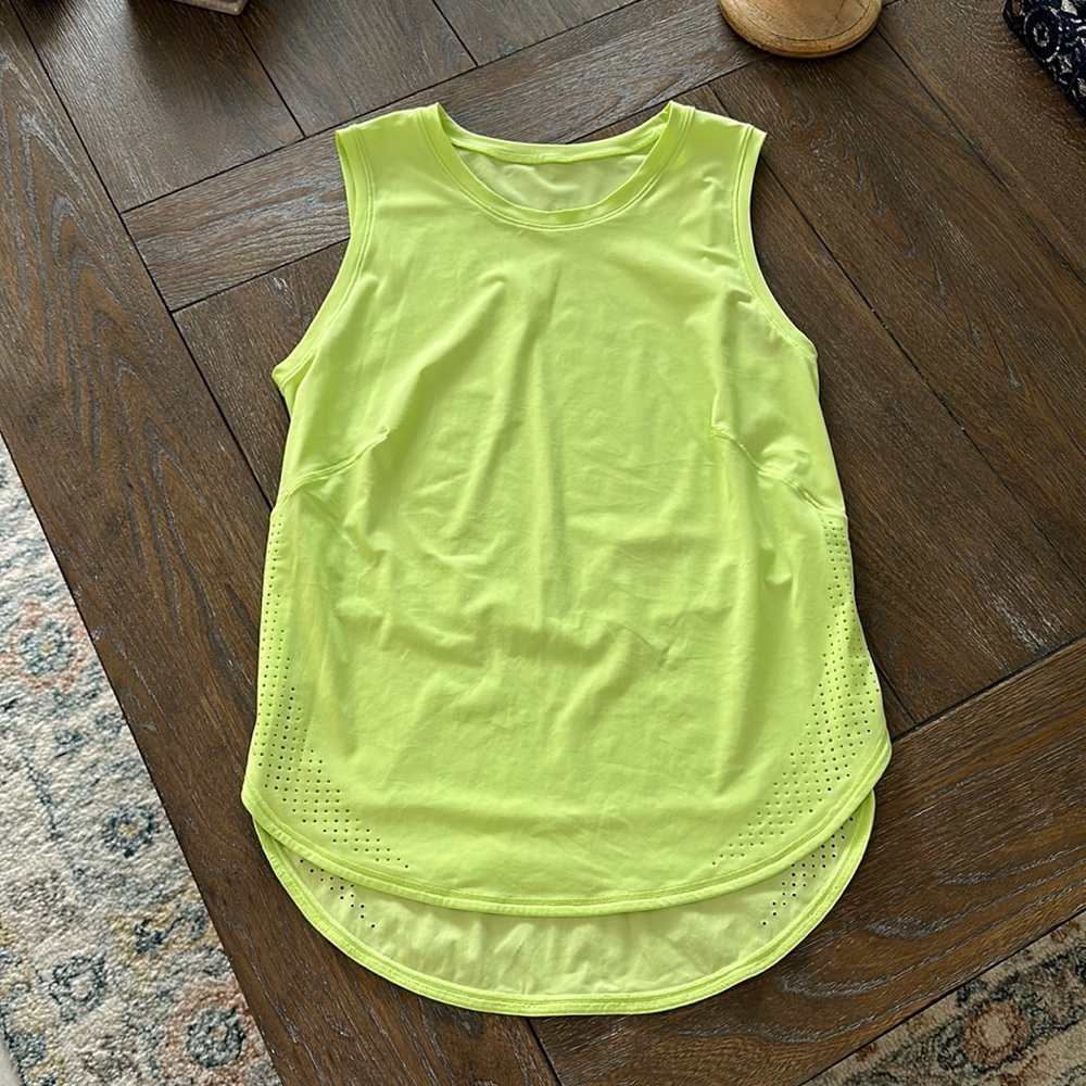 Lululemon High Low running tank top